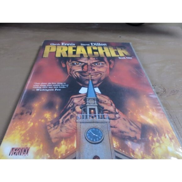 Preacher Book One Paperback Garth Ennis - Picture 3 of 14